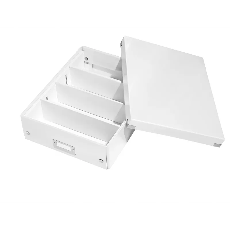 Leitz Click & Store WOW Medium Organiser Box, Weiß, Karton, 880 g