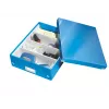 Leitz Click & Store WOW mittlere Aufbewahrungsbox, Blau, Karton, 880 g