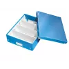 Leitz Click & Store WOW mittlere Aufbewahrungsbox, Blau, Karton, 880 g