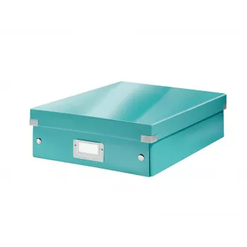 Leitz Click & Store WOW Medium Organiser Box, Blau, Karton, 880 g