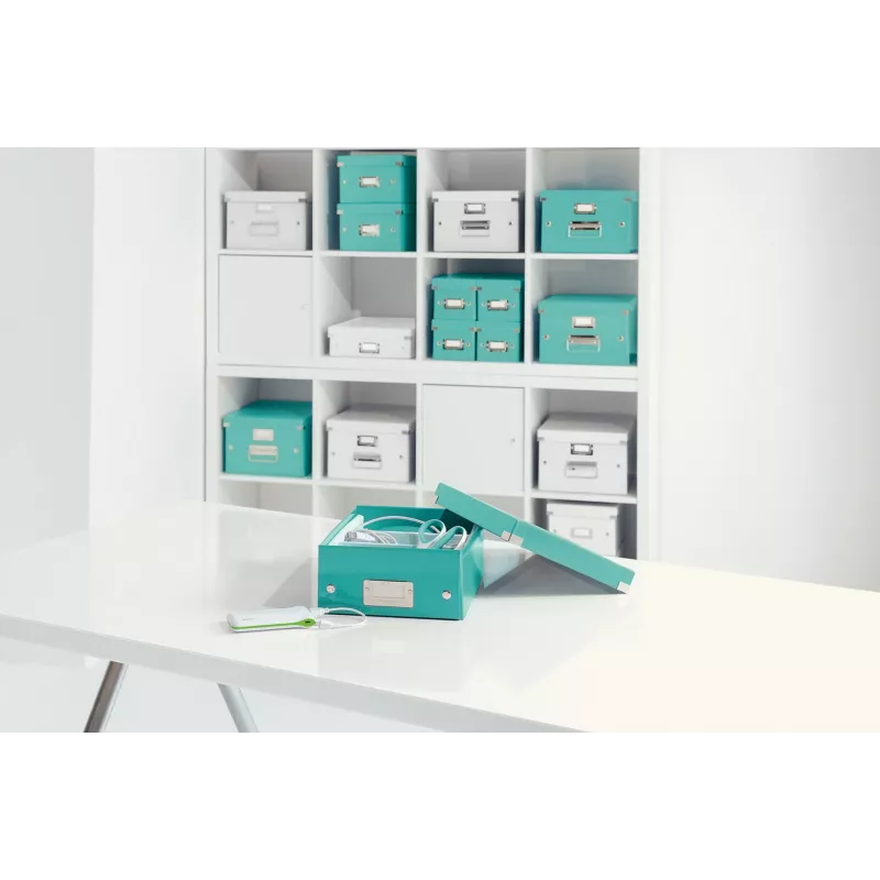 Leitz Click & Store WOW Medium Organiser Box, Blau, Karton, 880 g
