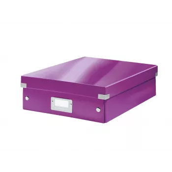 Leitz Click & Store WOW Mittlere Organizer-Box, Lila, Karton, 880 g