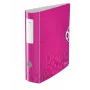 Leitz Lever Arch File Active PP WOW A4/80mm, A4, Polyfoam, Rose, 500 Blatt, 80 g/m², 8,2 cm