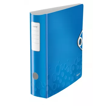 Leitz Lever Arch File Active PP WOW A4/80mm, A4, Polyfoam, Blau, 500 Blatt, 80 g/m², 8,2 cm