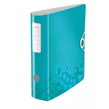 Leitz Hebelordner Active PP WOW A4/80mm, A4, Polyfoam, Türkis, 500 Blatt, 80 g/m², 8,2 cm