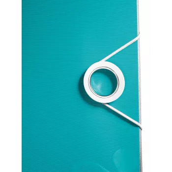 Leitz Hebelordner Active PP WOW A4/80mm, A4, Polyfoam, Türkis, 500 Blatt, 80 g/m², 8,2 cm
