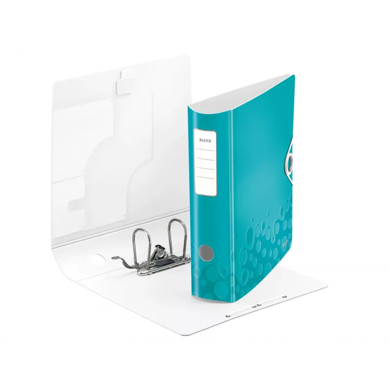 Leitz Hebelordner Active PP WOW A4/80mm, A4, Polyfoam, Türkis, 500 Blatt, 80 g/m², 8,2 cm