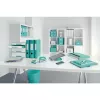 Leitz Hebelordner Active PP WOW A4/80mm, A4, Polyfoam, Türkis, 500 Blatt, 80 g/m², 8,2 cm