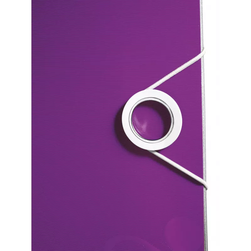 Leitz Hebelordner Active PP WOW A4/80 mm, A4, Polyfoam, Violett, 500 Blatt, 80 g/m², 8,2 cm