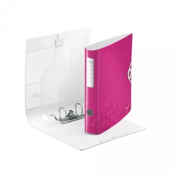 Leitz Ordner Active PP WOW A4/65mm, A4, Polyfoam, Rose, 350 Blatt, 80 g/m², 6,5 cm