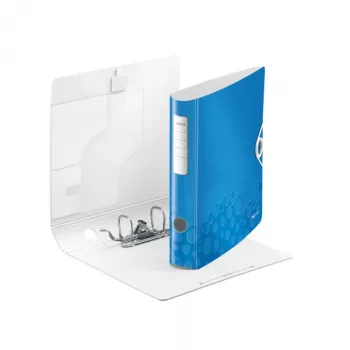 Leitz Hebelordner Active PP WOW A4/65mm, A4, Polyfoam, Blau, 350 Blatt, 80 g/m², 6.5 cm