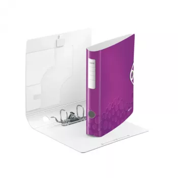 Leitz Hebelordner Active PP WOW A4/65mm, A4, Polyfoam, Lila, 350 Blatt, 80 g/m², 6,5 cm