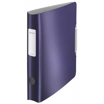 Leitz Hebelmechanik-Ordner 180° Active Style PP A4/60 mm, A4, Polyfoam, Blau, 350 Blatt, 80 g/m², 6,5 cm