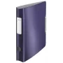Leitz Hebelmechanik-Ordner 180° Active Style PP A4/60 mm, A4, Polyfoam, Blau, 350 Blatt, 80 g/m², 6,5 cm