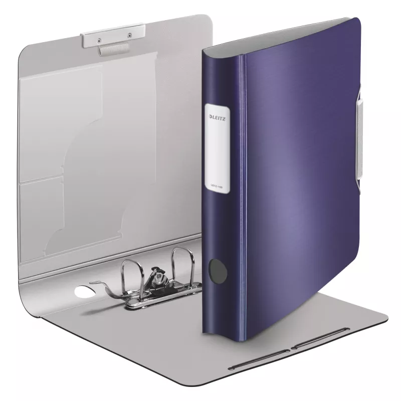 Leitz Hebelmechanik-Ordner 180° Active Style PP A4/60 mm, A4, Polyfoam, Blau, 350 Blatt, 80 g/m², 6,5 cm
