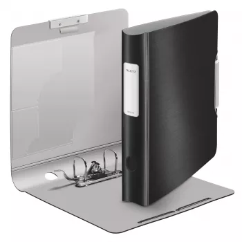 Leitz Hebelordner 180° Active Style PP A4/60mm, A4, Polyfoam, Schwarz, 350 Blatt, 80 g/m², 6,5 cm