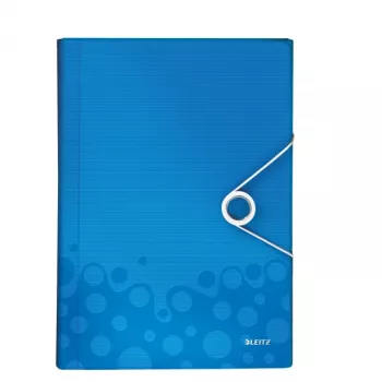 Leitz Project File WOW PP, A4, Polypropylen (PP), Blau, 200 Blatt, 254 mm, 38 mm