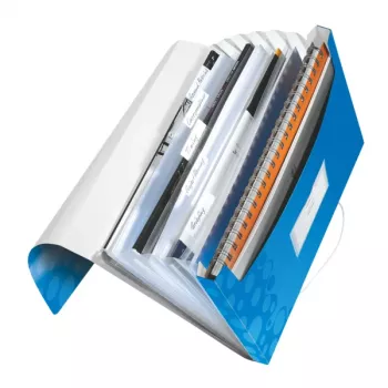 Leitz Project File WOW PP, A4, Polypropylen (PP), Blau, 200 Blatt, 254 mm, 38 mm