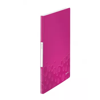 Leitz Display-Buch WOW PP 20 Hüllen, Metallic, Pink, Polyvinylchlorid (PVC), 20 Hüllen, A4, 231 mm, 13 mm