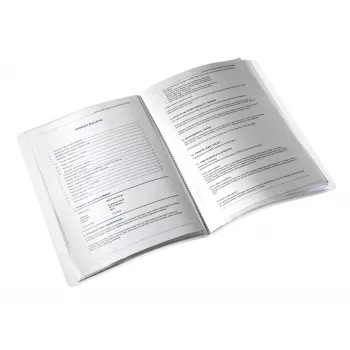 Leitz Displaybuch WOW PP 20 Hüllen, Blau, Metallic, Polyvinylchlorid (PVC), 20 Hüllen, A4, 231 mm, 13 mm