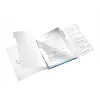 Leitz WOW PP Trennblätter-Buch, 6 Tabs, A4, Polypropylen (PP), Blau, Metallic, 200 Blatt, 260 mm, 17 mm
