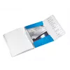 Leitz Registerbuch WOW PP 12 Tabs, A4, Polypropylen (PP), Blau, Metallic, 200 Blatt, 265 mm, 17 mm