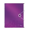 Leitz Trennblätter-Buch WOW PP 12 Tabs, A4, Polypropylen (PP), Metallic, Lila, 200 Blatt, 265 mm, 17 mm