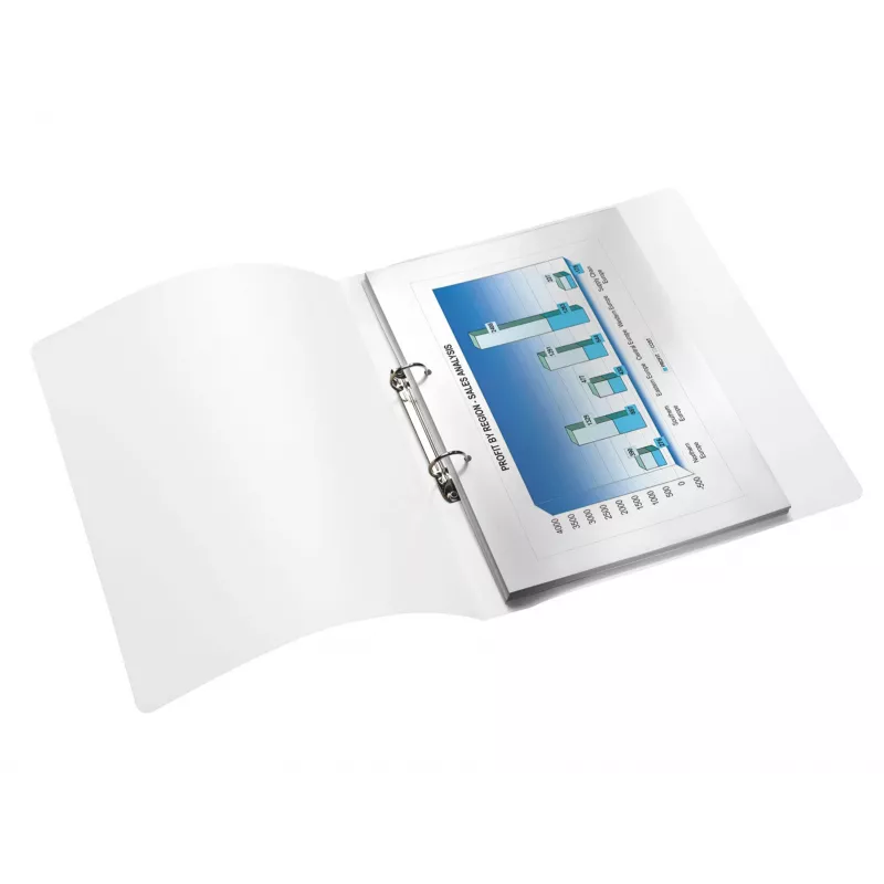 Leitz Ringbinder WOW PP A4 2RR/25mm, A4, Rundring, Polypropylen (PP), Metallic, Violett, Weiß, 190 Blatt