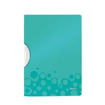 Leitz Clipfile ColorClip WOW A4 PP, A4, Polypropylen (PP), Blau, 30 Blatt, 80 g/m², 222 mm