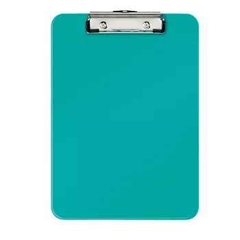 Leitz Klemmbrett ohne Vorderdeckel WOW, A4, Kunststoff, Blau, 80 Blatt, 228 mm, 320 mm