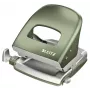 Leitz NeXXt Lochzange Style, 2-fach 30 Blatt Metall, 30 Blatt, Grün, Silber, Metall, 8 cm, A6, 107 mm