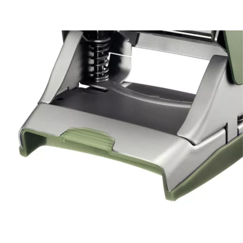Leitz NeXXt Lochzange Style, 2-fach 30 Blatt Metall, 30 Blatt, Grün, Silber, Metall, 8 cm, A6, 107 mm