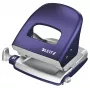 Leitz Hole Punch Style NeXXt, 2-Loch 30 Blatt Metall, 30 Blatt, Blau, 8 cm, A6, 380 g, 107 x 100 x 137 mm