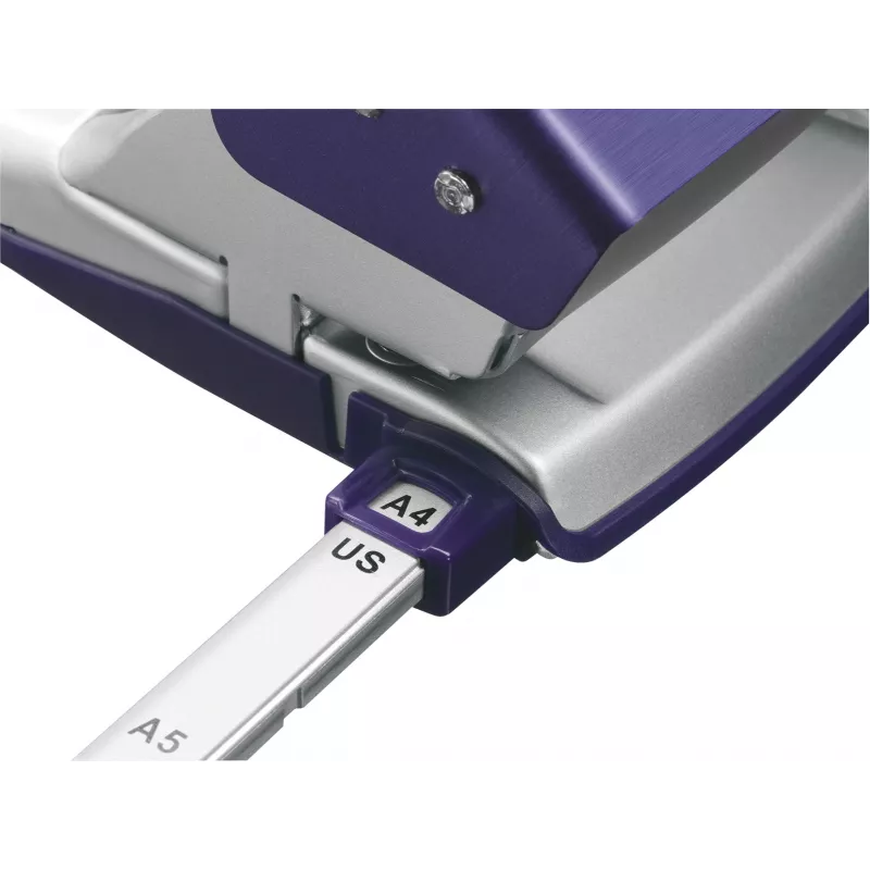 Leitz Hole Punch Style NeXXt, 2-Loch 30 Blatt Metall, 30 Blatt, Blau, 8 cm, A6, 380 g, 107 x 100 x 137 mm