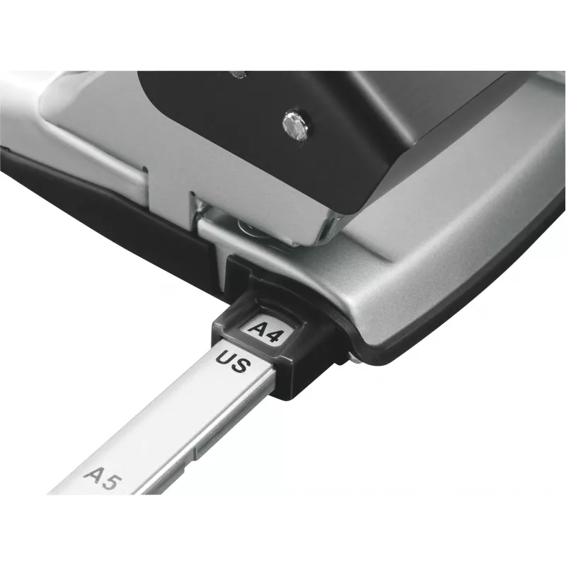 Leitz Locher Style NeXXt, 2-fach 30 Blatt Metall, 30 Blatt, Schwarz, 8 cm, A4, 380 g, 107 x 100 x 137 mm