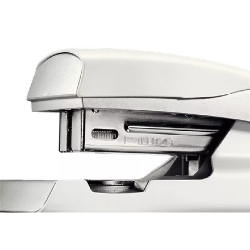 Leitz NeXXt Heftgerät Style, 30 Blatt Metall, 30 Blatt, Silber, Weiß, P3, Metall, Kunststoff, 80 g/m², Oben