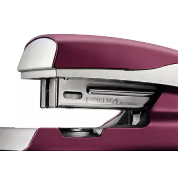 Leitz NeXXt Style Tacker, 30 Blatt Metall, 30 Blatt, Rot, Silber, 24/6, Metall, Kunststoff, 80 g/m², Oben