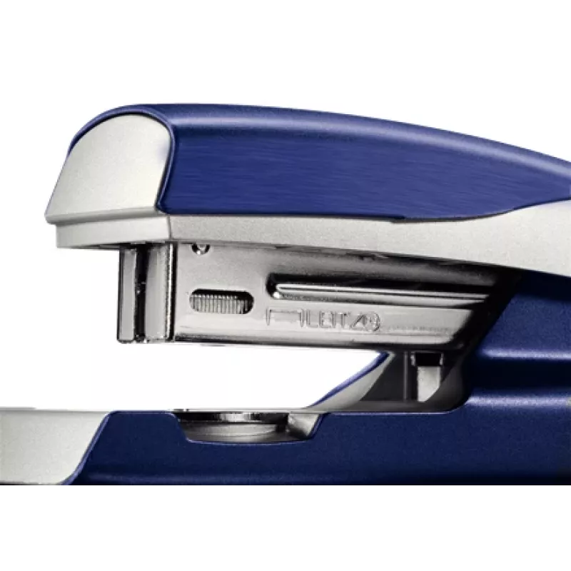 Leitz NeXXt Tacker Style, 30 Blatt Metall, 30 Blatt, Blau, Silber, 26/6, Metall, Kunststoff, 80 g/m², Oben