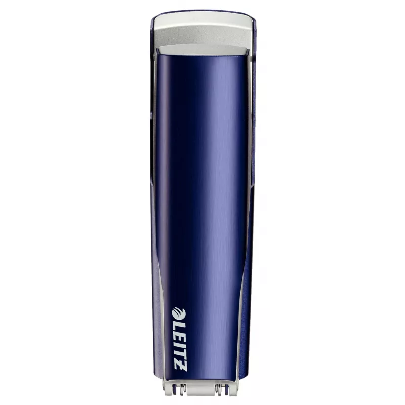 Leitz NeXXt Tacker Style, 30 Blatt Metall, 30 Blatt, Blau, Silber, 26/6, Metall, Kunststoff, 80 g/m², Oben
