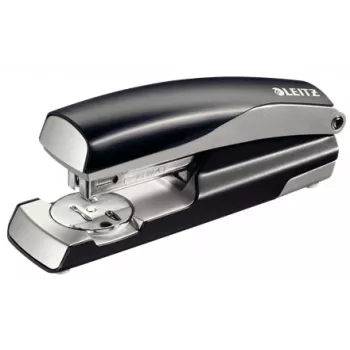 Leitz NeXXt Heftgerät Style, 30 Blatt Metall, 30 Blatt, Schwarz, Silber, P3, Metall, Kunststoff, 80 g/m², Oben