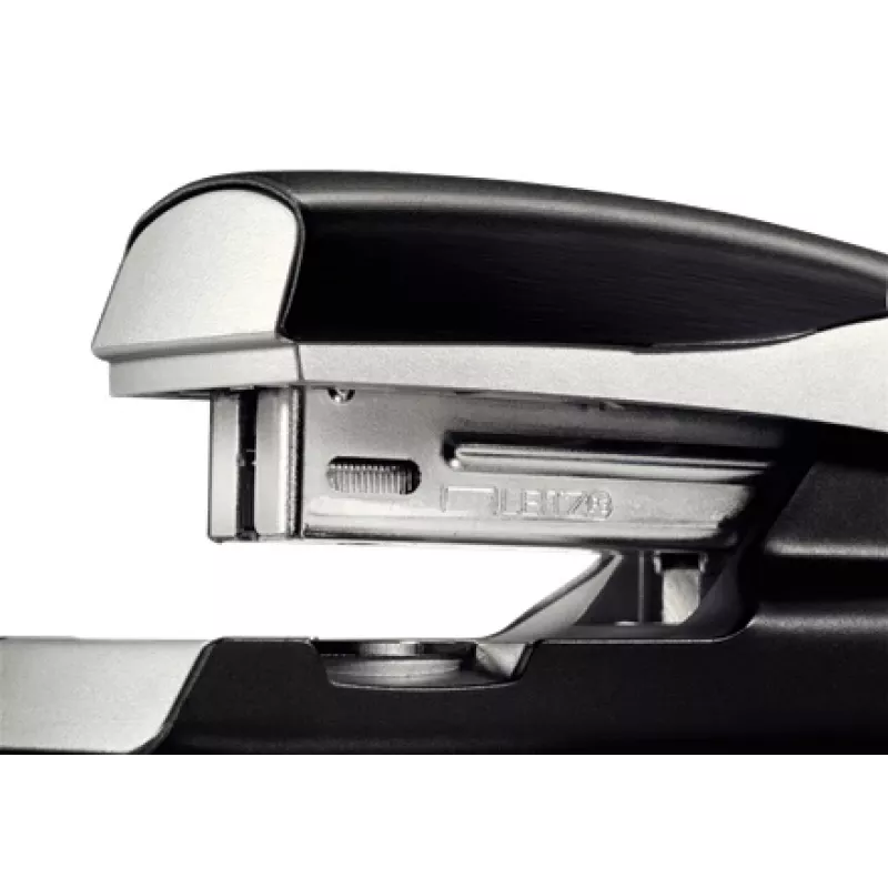 Leitz NeXXt Heftgerät Style, 30 Blatt Metall, 30 Blatt, Schwarz, Silber, P3, Metall, Kunststoff, 80 g/m², Oben