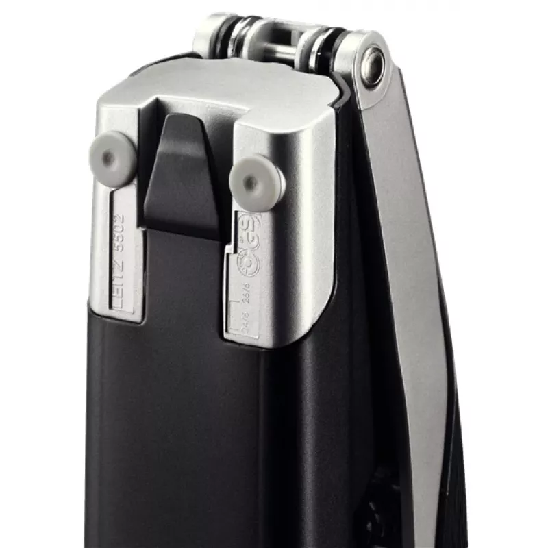Leitz NeXXt Heftgerät Style, 30 Blatt Metall, 30 Blatt, Schwarz, Silber, P3, Metall, Kunststoff, 80 g/m², Oben