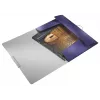 Leitz 3-Klappen-Mappe Style PP A4, A4, Polypropylen (PP), Blau, 150 Blatt, 80 g/m², Gummiband