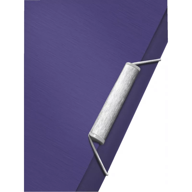 Leitz 3-Klappen-Mappe Style PP A4, A4, Polypropylen (PP), Blau, 150 Blatt, 80 g/m², Gummiband