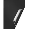 Leitz 3-Flap Folder Style PP A4, A4, Polypropylen, Schwarz, 150 Blatt, 80 g/m², Gummiband
