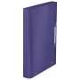 Leitz Erweiterbare Konzertina-Mappe aus PP, A4, Polypropylen (PP), Blau, 250 Blatt, 80 g/m², 6 Fächer
