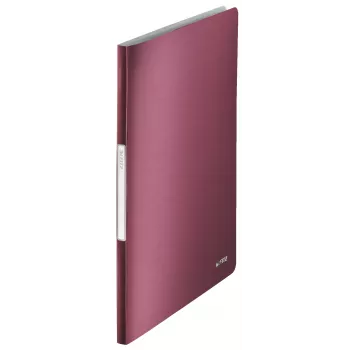 Leitz Sichtbuch Style PP 20 Seiten, Rot, Polyvinylchlorid (PVC), 20 Fächer, A4, 231 mm, 13 mm