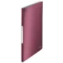 Leitz Sichtbuch Style PP 20 Seiten, Rot, Polyvinylchlorid (PVC), 20 Fächer, A4, 231 mm, 13 mm