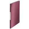 Leitz Sichtbuch Style PP 40 Hüllen, Rot, Polyvinylchlorid (PVC), 40 Hüllen, A4, 233 mm, 16 mm