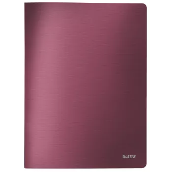 Leitz Sichtbuch Style PP 40 Hüllen, Rot, Polyvinylchlorid (PVC), 40 Hüllen, A4, 233 mm, 16 mm